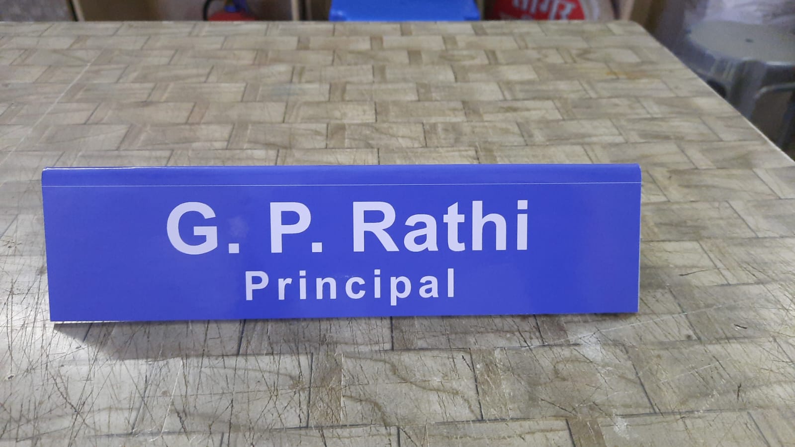 Name Plate