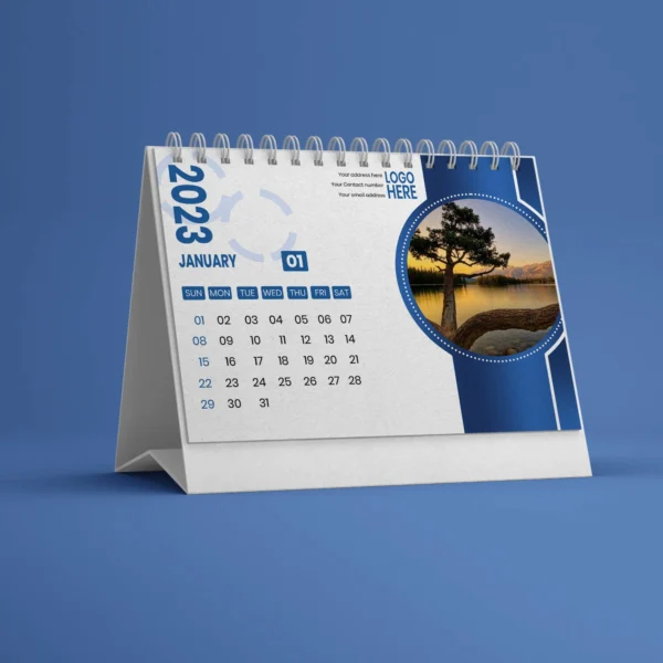A5 Landscape Calendar (Calender)