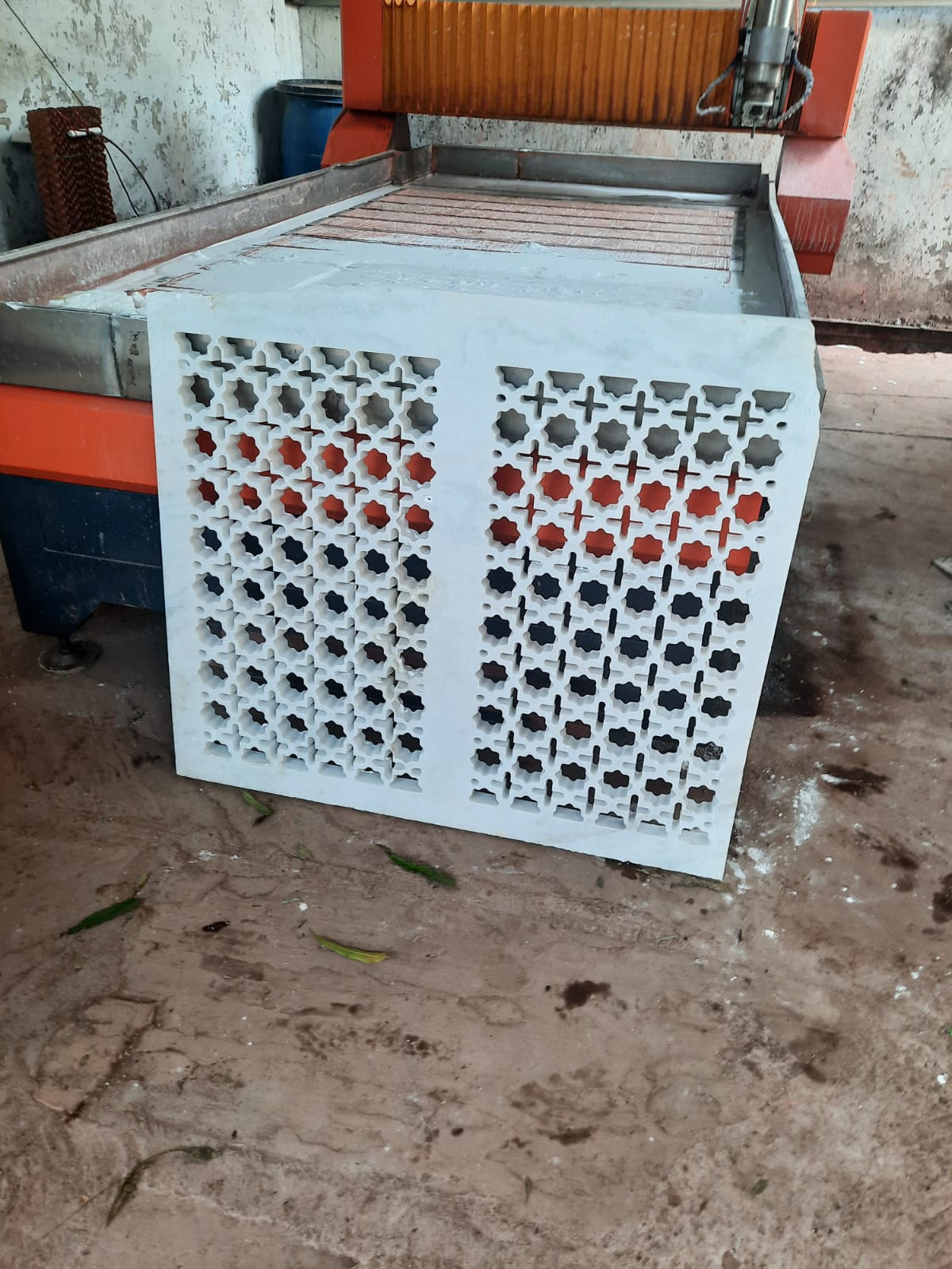 Marble jaali
