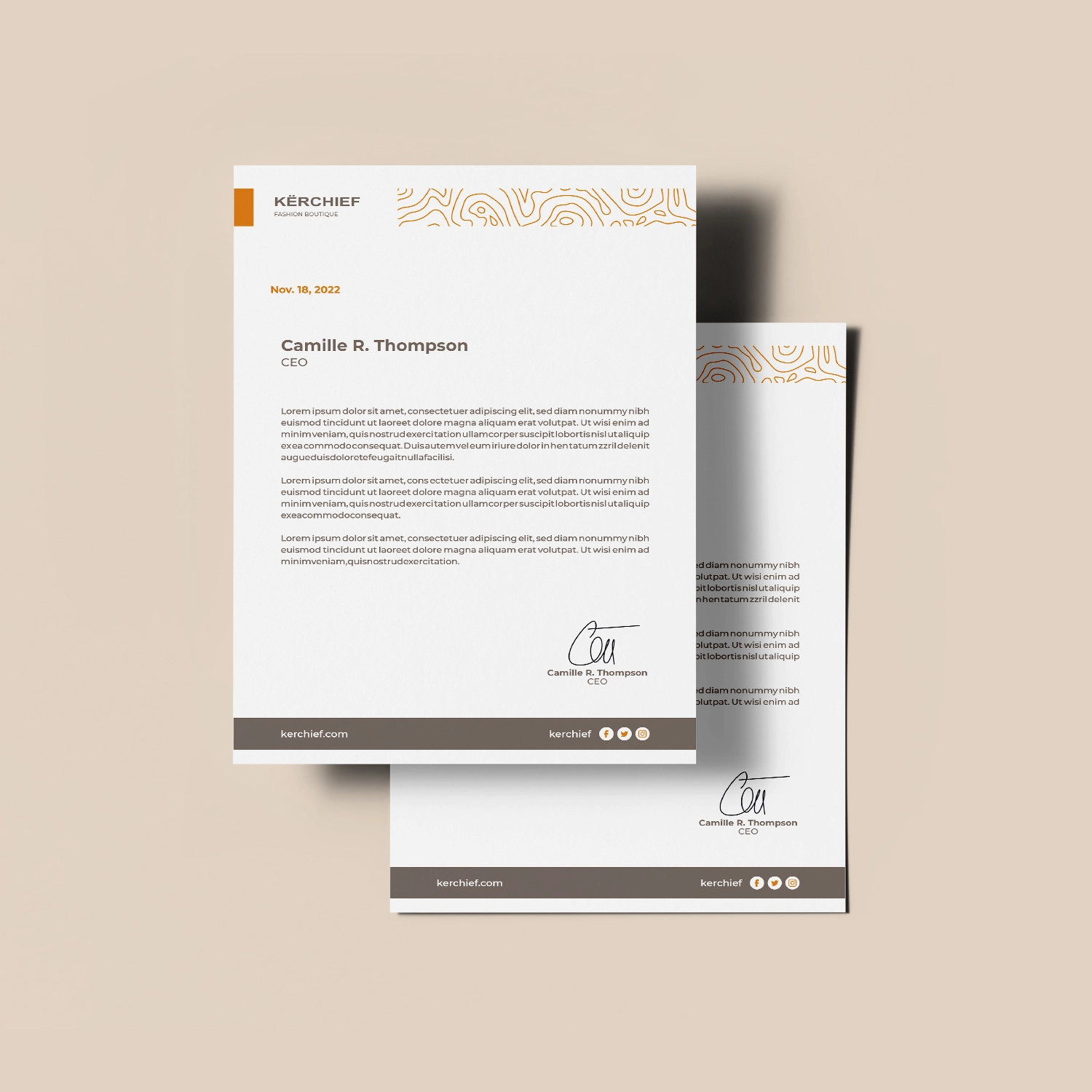 Custom Letterhead (Letterhead)