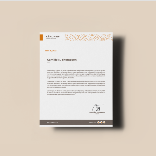 Custom Letterhead (Letterhead) - Image 3