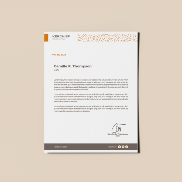 Custom Letterhead (Letterhead) - Image 4