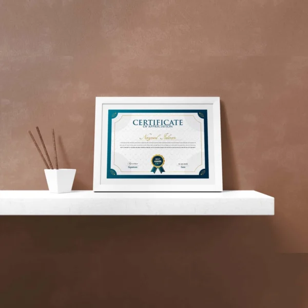 Standard Certificate (Certificate)