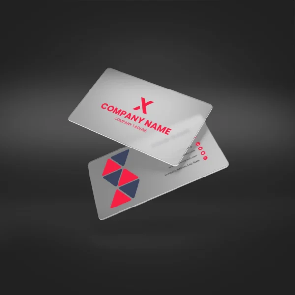 Transperent Business Card (Premium Business Card)