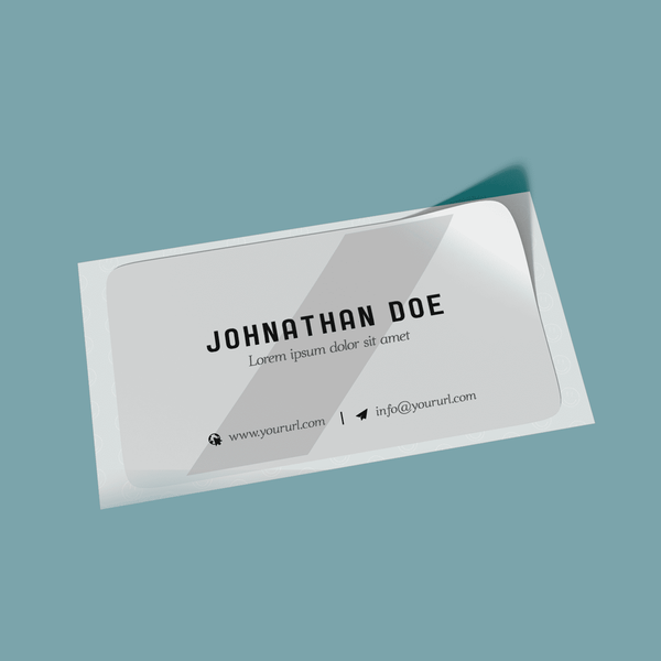 Visiting Card Stickers (Stickers)